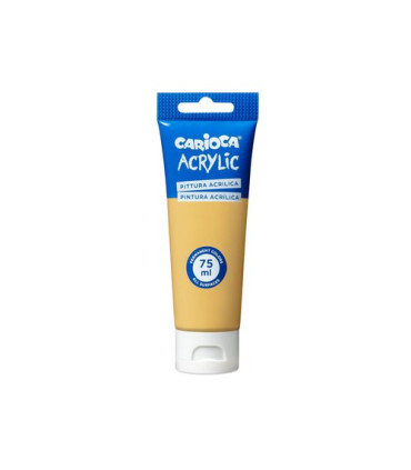 PINTURA ACRIL. CARIOCA 75 ml ORO