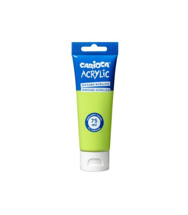 PINTURA ACRIL. CARIOCA 75 ml VERDE CLARO