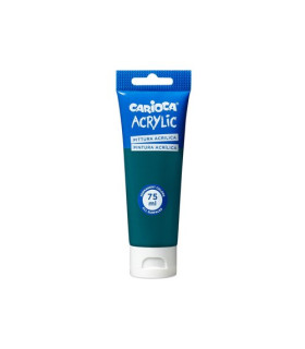 PINTURA ACRIL. CARIOCA 75 ml VERDE ESMER
