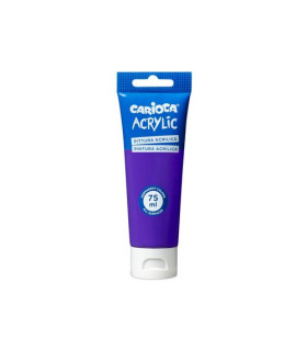 PINTURA ACRIL. CARIOCA 75 ml VIOLETA