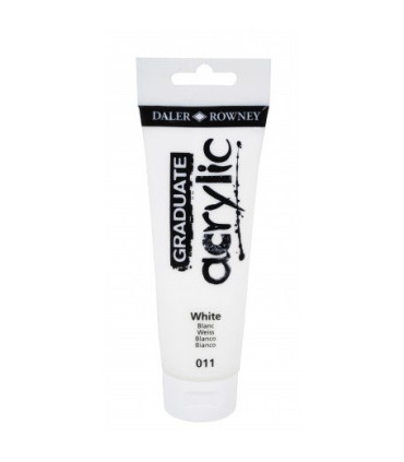 PINTURA DALER ROWNEY GRADUATE 120ml BLAN