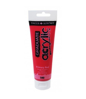 PINTURA DALER ROWNEY GRADUATE 120ml ROJO