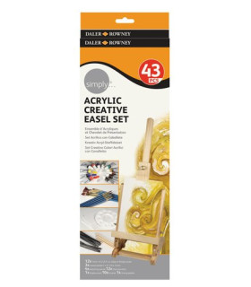 PINTURA DALER ROWNEY EASEL SET