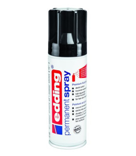 PINTURA ACRIL.EDDING 200 ml NEGRO INTENS