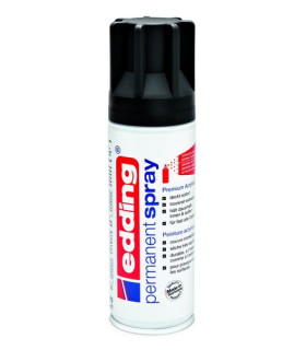 PINTURA ACRIL.EDDING 200 ml NEGRO INTENS