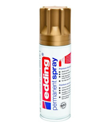 PINTURA ACRIL.EDDING 200 ml ORO RICO MAT