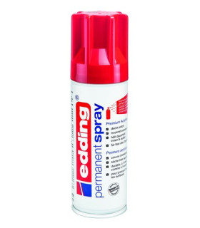 PINTURA ACRIL.EDDING 200 ml ROJO TRAFICO