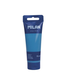 PINTURA ACRIL.MILAN 75 ml CIAN