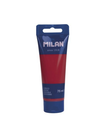 PINTURA ACRIL.MILAN 75 ml CARMIN
