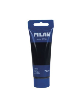 PINTURA ACRIL.MILAN 75 ml NEGRO