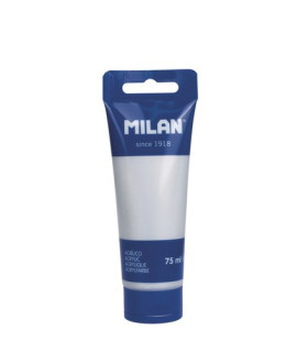 PINTURA ACRIL.MILAN 75 ml PLATA
