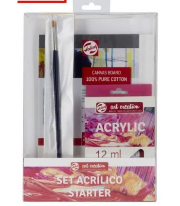 PINTURA ACRILICA TALENS SET STARTER