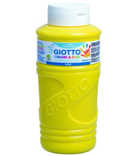 PINTURA DEDOS GIOTTO 750 ml AMARILLO