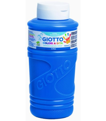 PINTURA DEDOS GIOTTO 750 ml AZUL