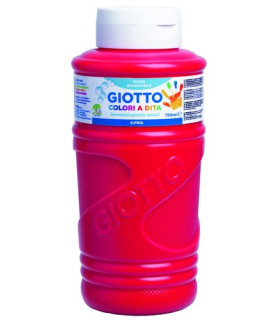 PINTURA DEDOS GIOTTO 750 ml ROJO