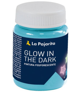 PINTURA LX.PAJARITA FOSFOR. 75 ml AZUL