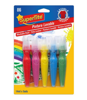PINTURA LAVABLE SUPERTITE 14ml 5 UD
