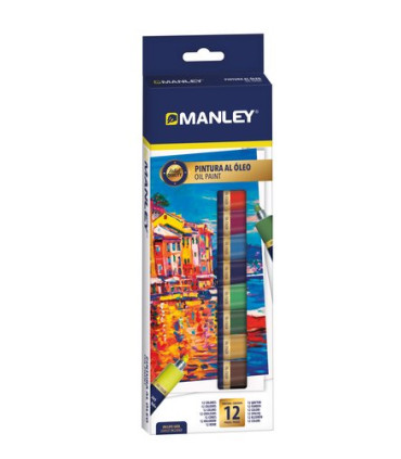 PINTURA OLEO MANLEY 12 ml EST.12