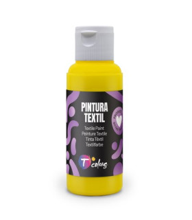 PINTURA TELA TCOLORS 80 ml AMARILLO
