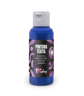 PINTURA TELA TCOLORS 80 ml AZUL ULTRAMAR