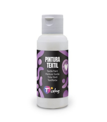 PINTURA TELA TCOLORS 80 ml BLANCO