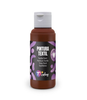 PINTURA TELA TCOLORS 80 ml MARRON