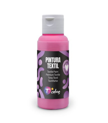 PINTURA TELA TCOLORS 80 ml ROSA
