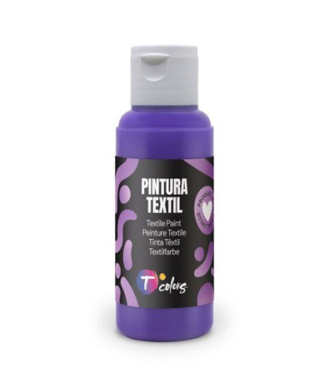 PINTURA TELA TCOLORS 80 ml VIOLETA