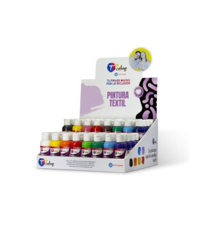 PINTURA TEXTIL TCOLORS 80 ml EXP. 64