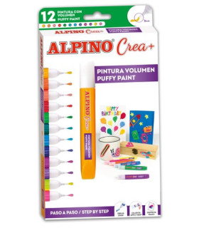 PINTURA 3D ALPINO ESTUCHE de 12