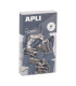 PINZA PALA ABATIBLE APLI 19 mm. C/15
