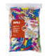 PINZAS APLI MADERA COLORES B/450
