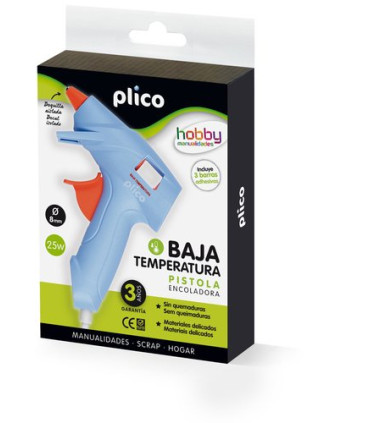 PISTOLA COLA TERM. PLICO MINI BAJA TEMP.