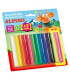 PLASTILINA ALPINO BLISTER 10+2 17GR