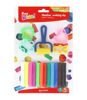 PLASTILINA FIXO SET SURTIDO