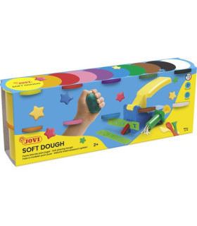 PLASTILINA JOVI BLANDIVER SURTIDO C/10