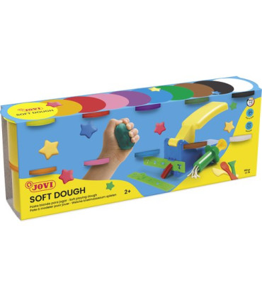 PLASTILINA JOVI BLANDIVER SURTIDO C/10