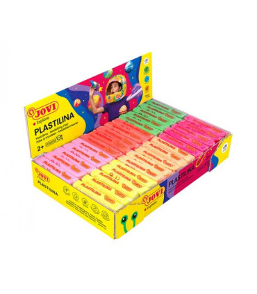 PLASTILINA JOVI 70 PAST. COL.FLUOR  C/30