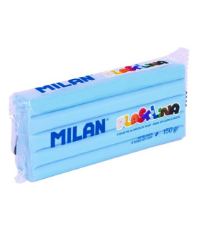 PLASTILINA MILAN 150g AZUL CL.