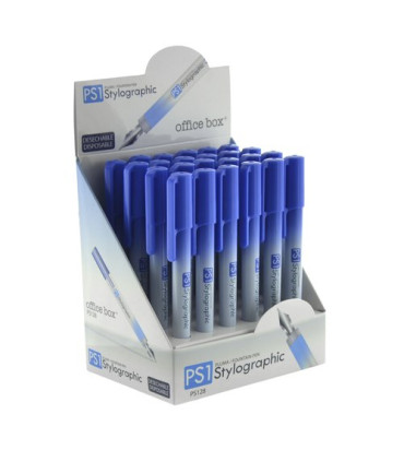 PLUMA OFFICE BOX tinta AZUL