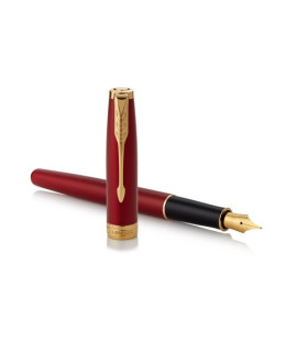 PLUMA PARKER SONNET INT. LAQUE RED (F)