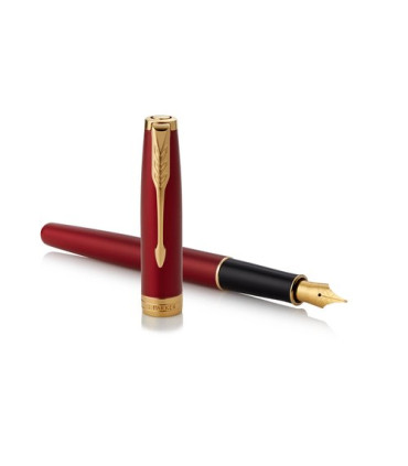PLUMA PARKER SONNET INT. LAQUE RED (F)