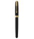 PLUMA PARKER SONNET LACQUER BLACK (M)