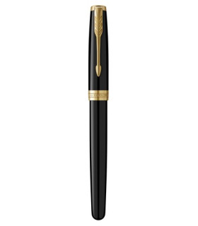 PLUMA PARKER SONNET LACQUER BLACK (M)