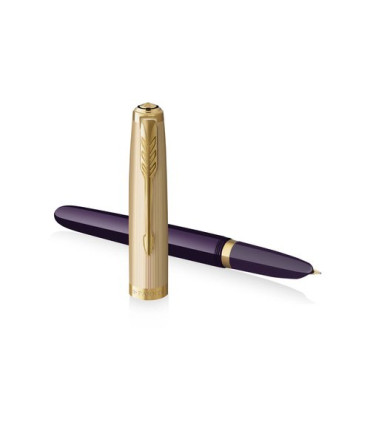 PLUMA PARKER FOUNTAIN PEN (F) GOLD NIB