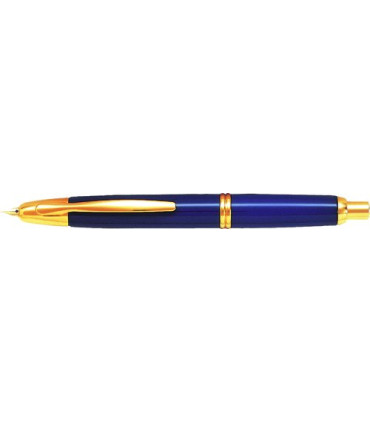 PLUMA PILOT CAPLESS ORO AZUL (M)