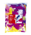 PLUMAS APLI 7-16 cm. SURTIDO B/400