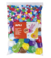 POM POM APLI COLORES B/500