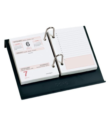 PORTA CALENDARIO PLASTICO NEGRO