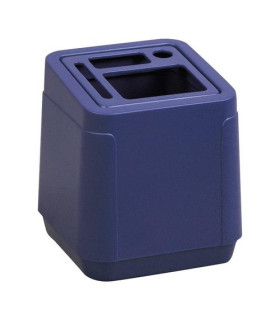 PORTA LAPICES ARTES PLASTICO CUADRADO